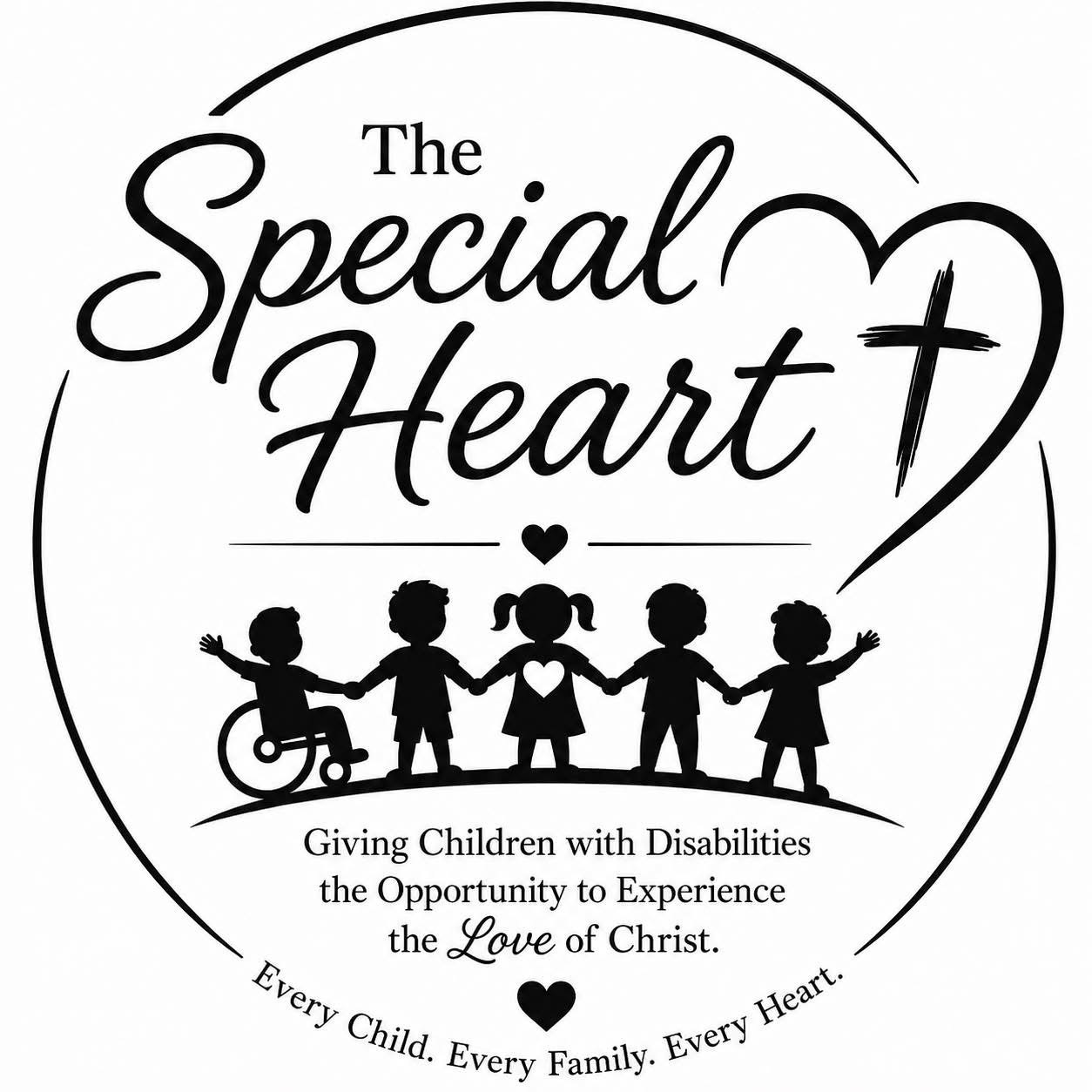 The Special Heart Ministry logo with children holding hands